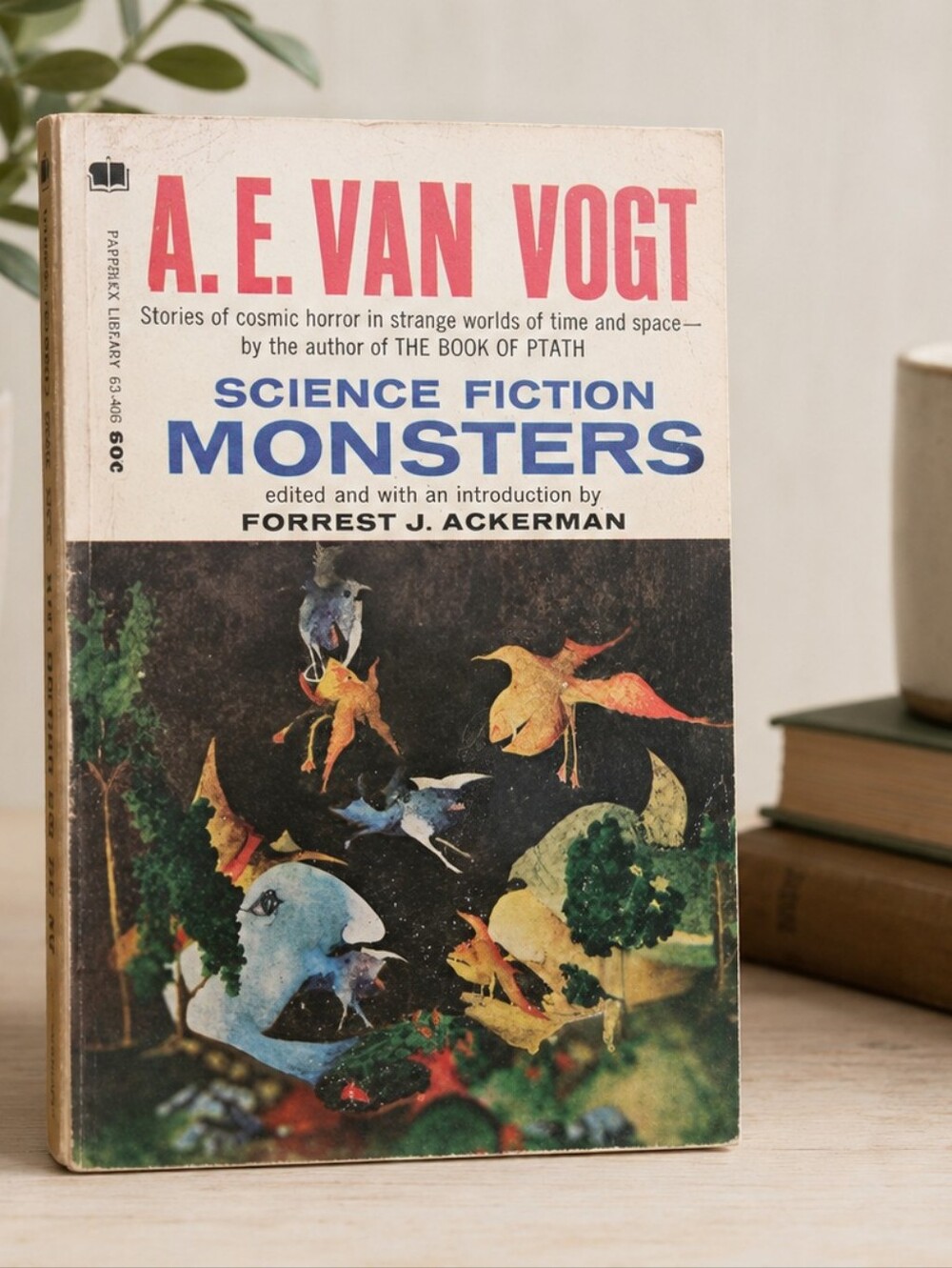 Vintage 1970 A.E. Van Vogt Science Fiction Monsters Paperback – PB